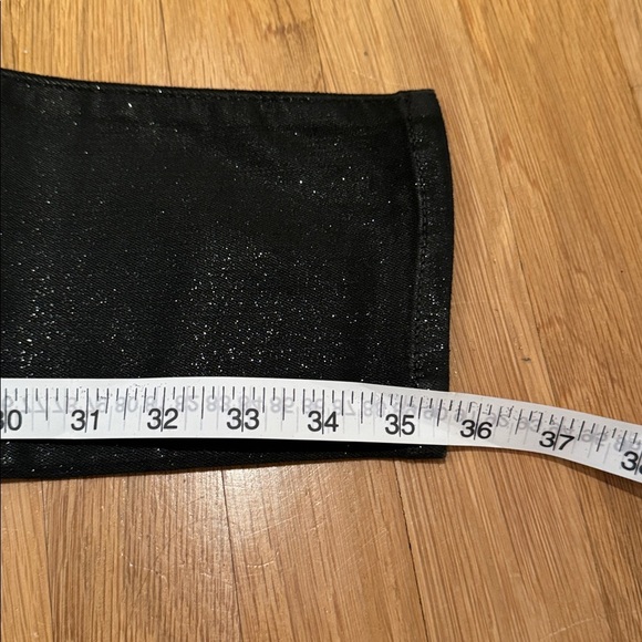 NWT AG Jeans Farrah Ankle High Rise Skinny Jeans with sparkle detail - size 26 - Picture 8 of 11